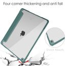 iPad 10.2 Case Clear Transparent Back Shell, Auto Sleep Wake
