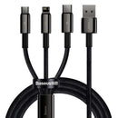 3 in 1 USB To Lightning / Micro USB / Type-C Multi 3.5A