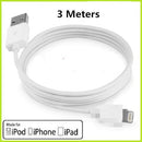 3 Meters USB Charging Cable Compatible with iPhone iPad