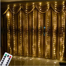300 LED Curtain String Fairy Light Christmas Light 7