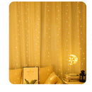 300 LED Curtain String Fairy Light Christmas Light 6