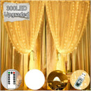 300 LED Curtain String Fairy Light Christmas Light 2
