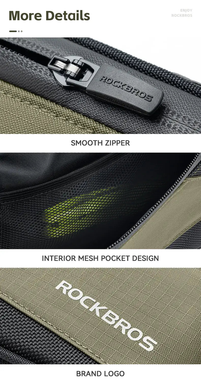 Ligtweight Bicycle Top / Under Tube Cycling Bike Frame Bag