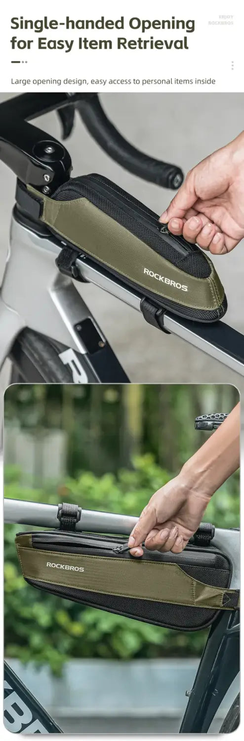 Ligtweight Bicycle Top / Under Tube Cycling Bike Frame Bag