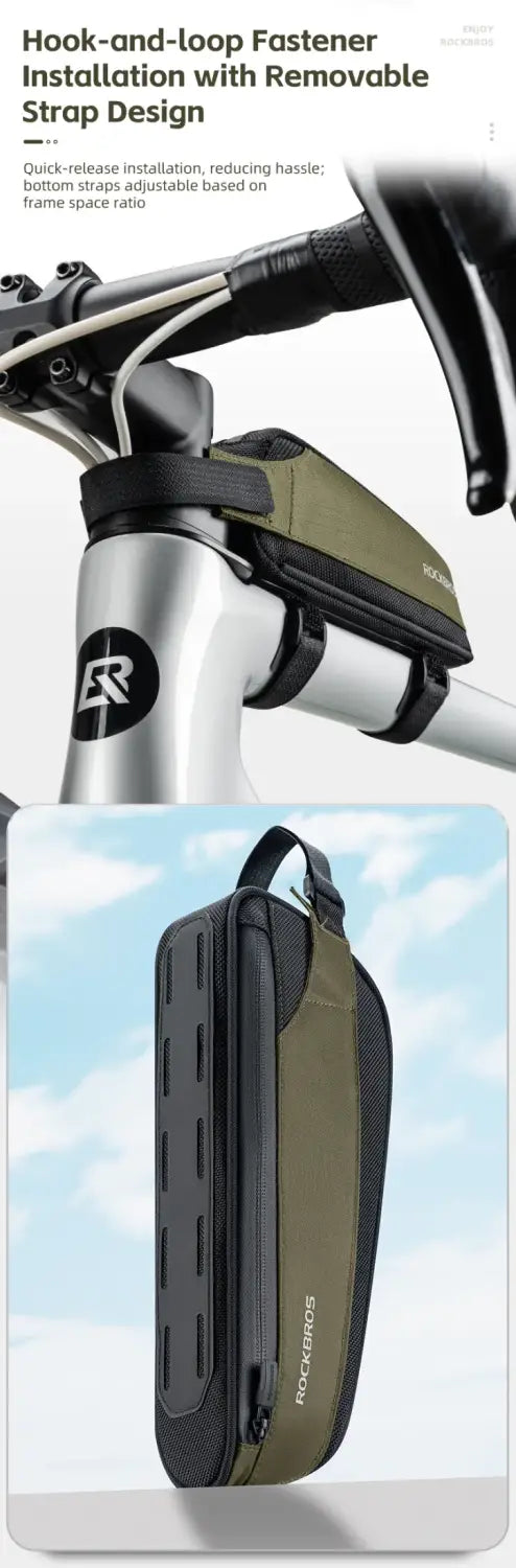 Ligtweight Bicycle Top / Under Tube Cycling Bike Frame Bag