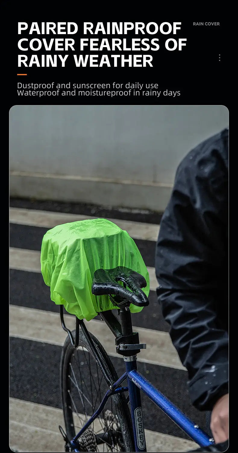 Cycling Bicycle Rack Pannier Rear Seat Trunk Bag 9L