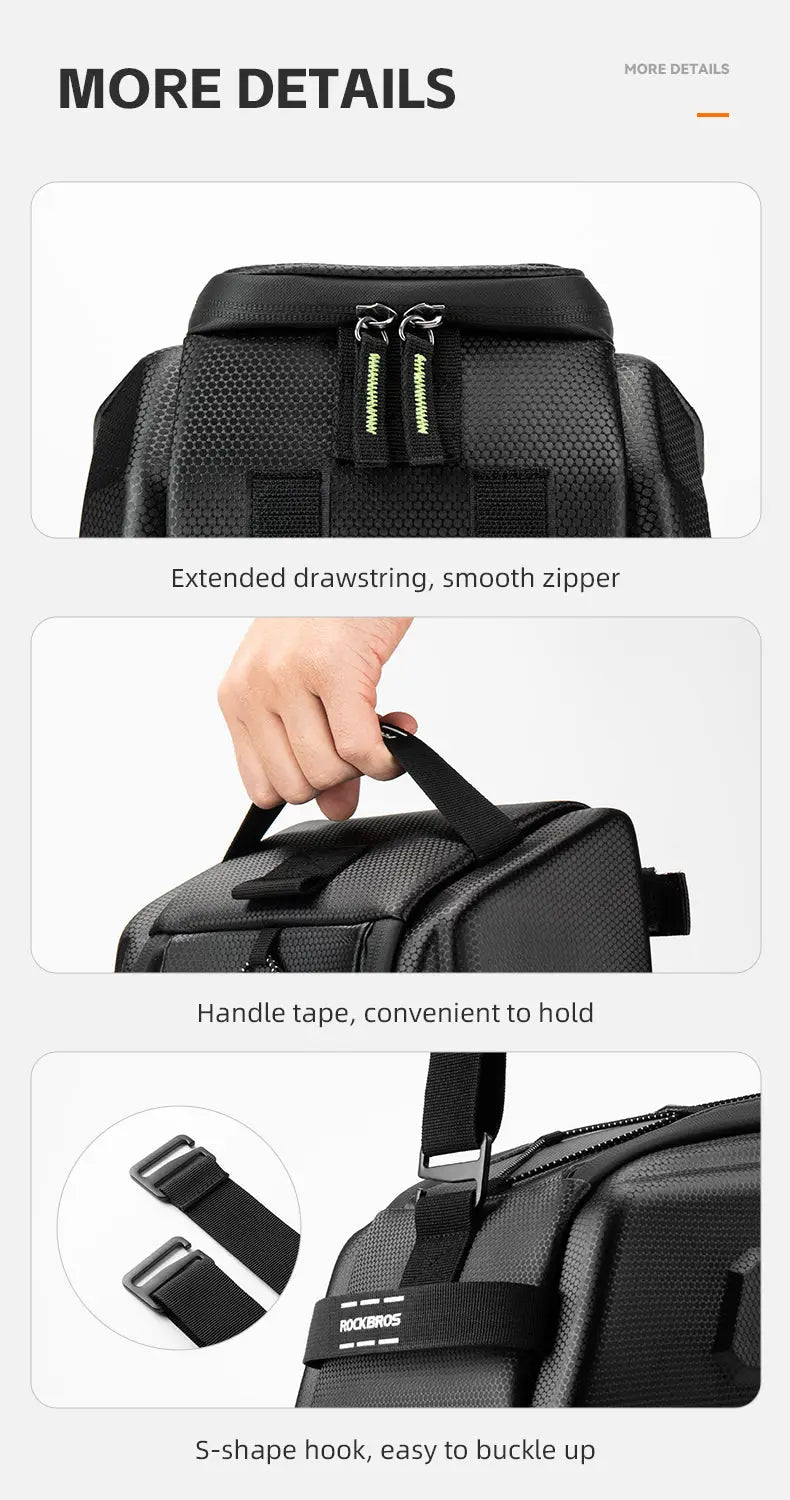 Cycling Bicycle Rack Pannier Rear Seat Trunk Bag 9L