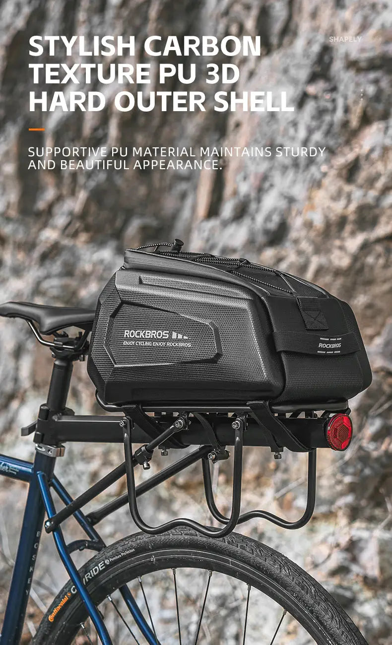 Cycling Bicycle Rack Pannier Rear Seat Trunk Bag 9L