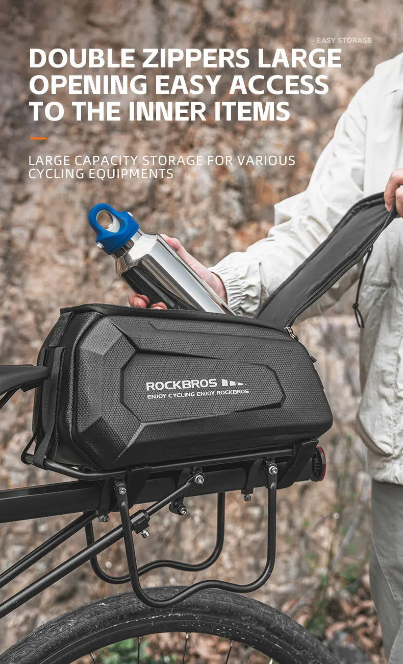 Cycling Bicycle Rack Pannier Rear Seat Trunk Bag 9L