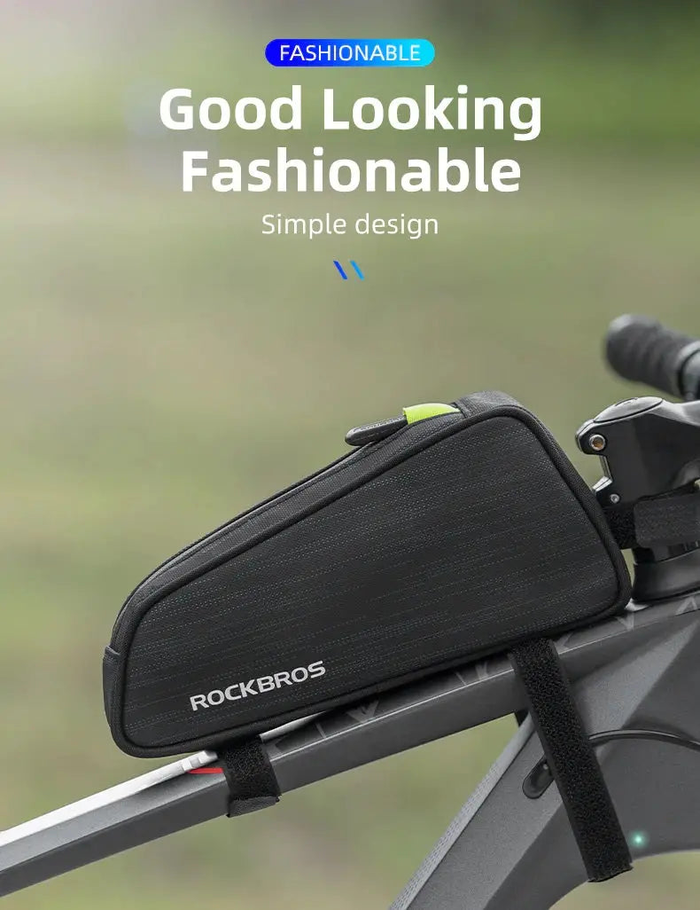 Cycling Bicycle Front Top Tube Bag Frame Bag 1L For MTB