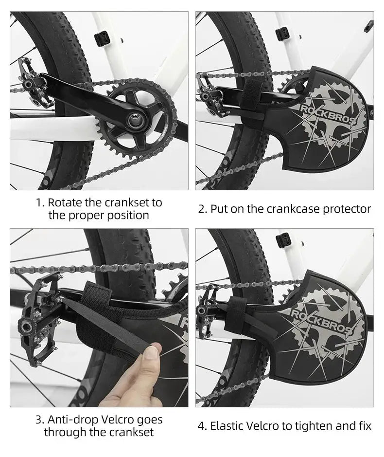 Crankset Guard Cover Anti-Drop Bike Chainring Protective