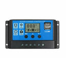 30A 12V/24V LCD DISPLAY PWM SOLAR PANEL REGULATOR CHARGE