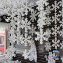 30PCS 11cm White Snowflakes Decorations Christmas Tree