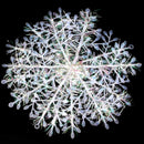 30PCS 11cm White Snowflakes Decorations Christmas Tree