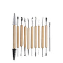 30Pcs Clay Sculpting Carving Pottery Tool Set 10