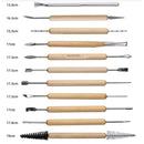 30Pcs Clay Sculpting Carving Pottery Tool Set 12