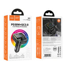 30W FM Car Kit with PD + QC RGB Light 6