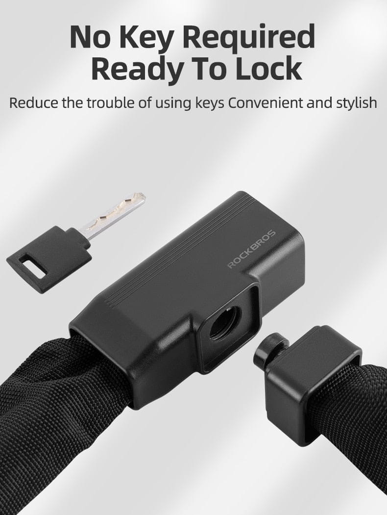 Bike Chain Lock Thick Security Bicycle Anti-Theft Lock