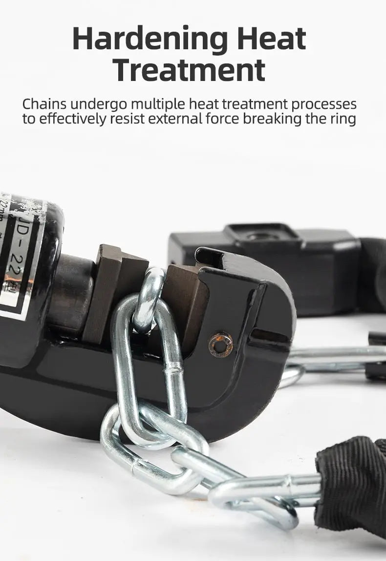 Bike Chain Lock Thick Security Bicycle Anti-Theft Lock