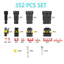352pcs Waterproof Car Auto Electrical Wire Connector Plug