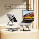 360° Rotating Adjustable Aluminum Laptop & Tablet Stand