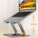360° Rotating Adjustable Aluminum Laptop & Tablet Stand