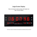 36CM Large LED Wall Desk Clock With Calendar Temperature 3