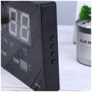 36CM Large LED Wall Desk Clock With Calendar Temperature 4