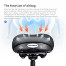 Comfort Air Bike Saddle Inflatable Shock Absorbing Seat for MTB Road Bikes