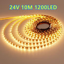 2835 24V 10M LED Strip Light Warm White 1200LED