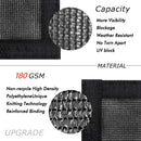 180GSM Privacy Fence Screen Black-1Mx7M
