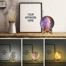 3D USB LED Magical Moon Night Light Moonlight 10