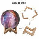 3D USB LED Magical Moon Night Light Moonlight 7