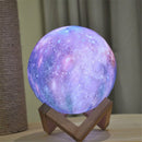 3D USB LED Magical Moon Night Light Moonlight 3