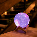3D USB LED Magical Moon Night Light Moonlight 5