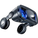 3D VR Headset with Headphones & Controller (VRG Pro+) 2