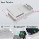 4-in-1 Wireless Charging Station 15W Fast Wireless Charger