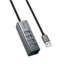 4-Port USB 2.0 Hub – Aluminum Alloy USB-A Expansion Hub