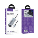4-Port USB 2.0 Hub – Aluminum Alloy USB-A Expansion Hub