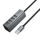 4-Port USB 2.0 Hub – Aluminum Alloy USB-A Expansion Hub