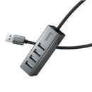 4-Port USB 2.0 Hub – Aluminum Alloy USB-A Expansion Hub