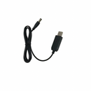 Barrel Jack Power Cable - 8.4V / 5.5mm x 2.1mm charger (Black) 1m