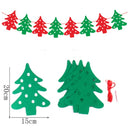 40PCS Merry Christmas Banner Decorations Bunting Sign 2