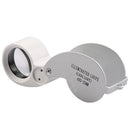 40X Portable Folding Magnifier Loupe - Illuminated