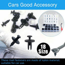 415pcs Car Body Push Retainer Pin Rivet Trim Plastic Clips 6