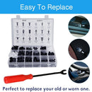 415pcs Car Body Push Retainer Pin Rivet Trim Plastic Clips 8