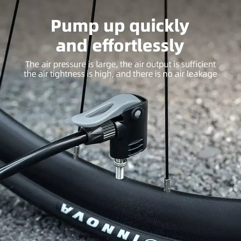 Bicycle Stand Pump High Pressure 150PSI with Gauge