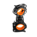 Bike Bicycle Flashlight Bracket Rotating Quick release Mount Holder