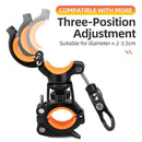 Bike Bicycle Flashlight Bracket Rotating Quick release Mount Holder