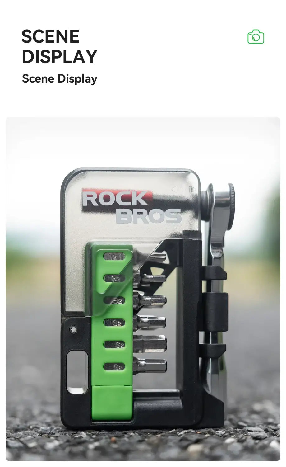 Bicycle Compact Portable Ratchet Wrench Repair Set